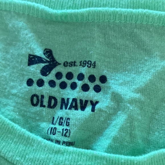 Bundle of 2 Old Navy long sleeve girl’s size Large shirts - Picture 4 of 4